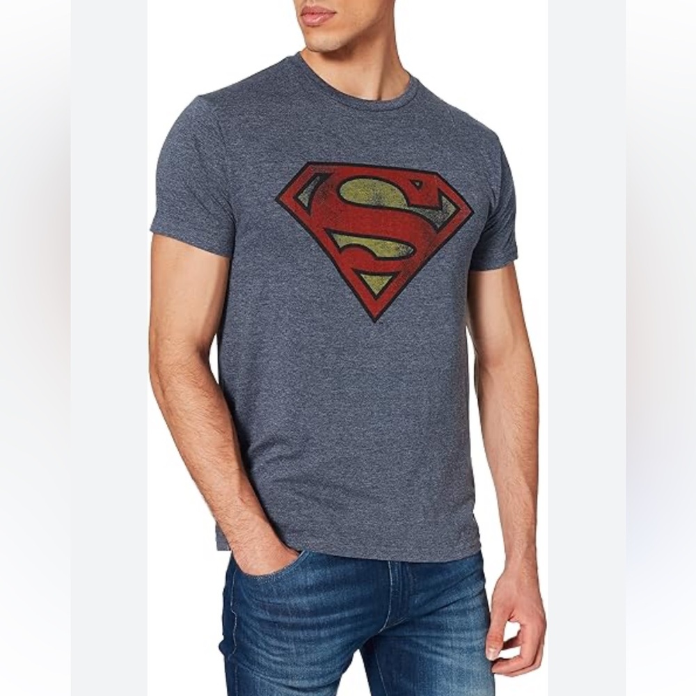 Superman Men’s Tee. Size‎ M (376)